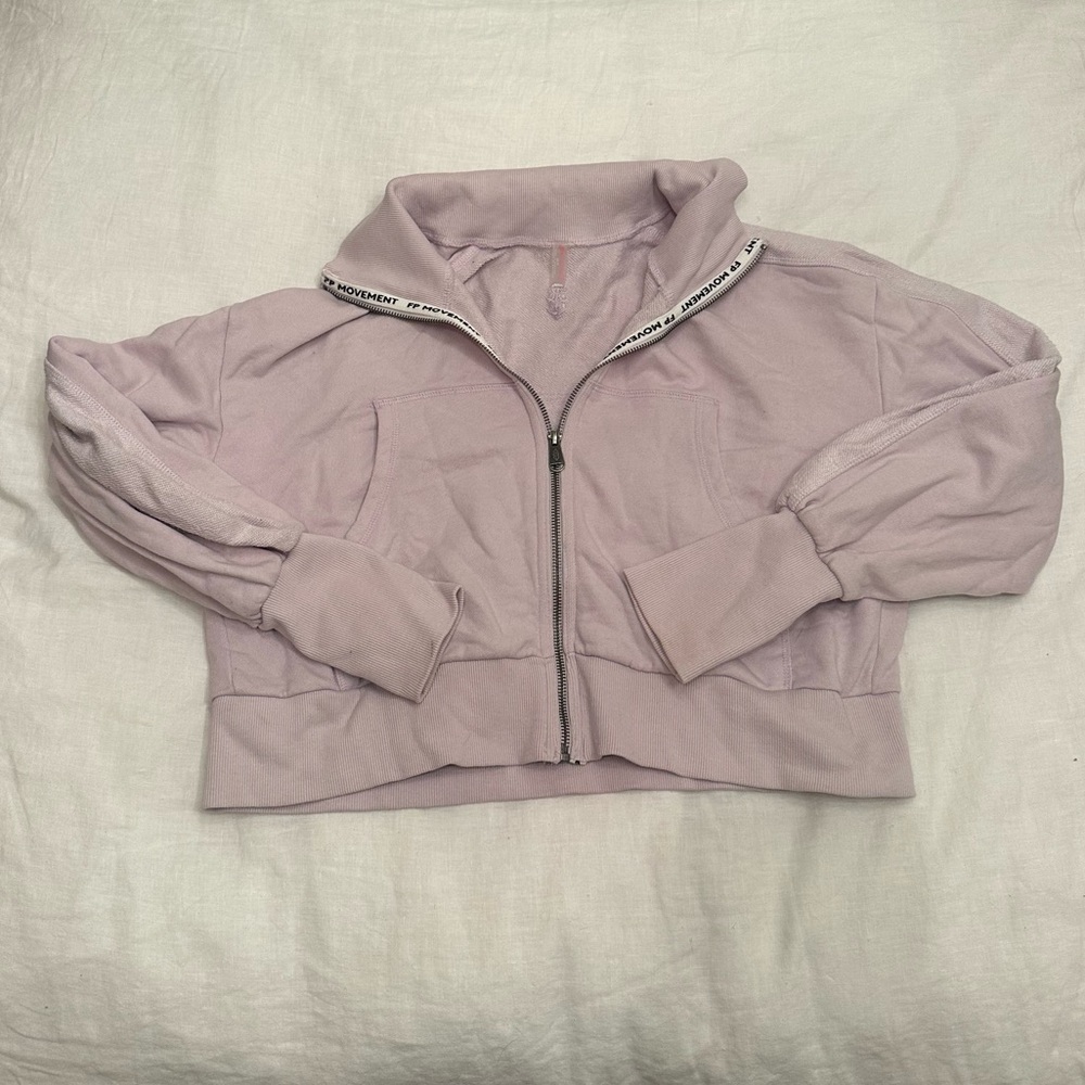 FP Movement High Jump Oversize Zip-Up Jacket Size XS - Picture 5 of 8